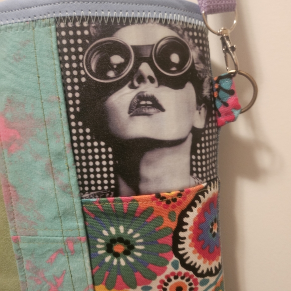 Artistic Patchwork Shoulder Bag - Picture 6 of 11